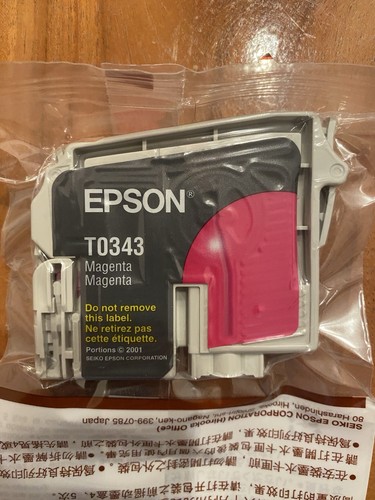 Original epson t0343 magenta - original,