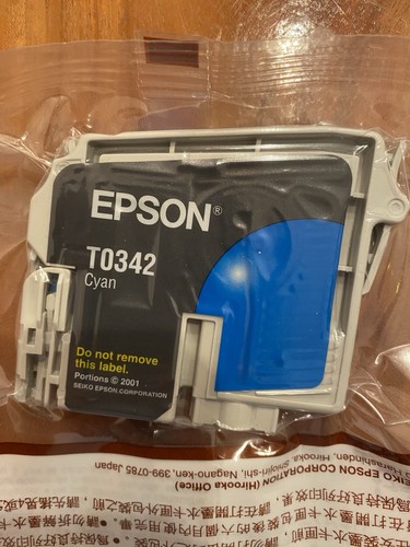 Original epson t0342 cyan - epson,